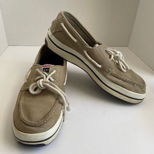 Sebago canvas dock shoes